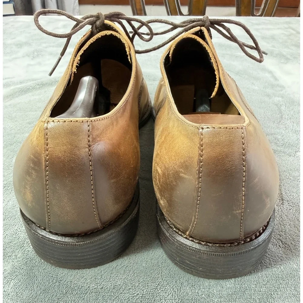 Kenneth Cole Reaction Shoes Mens‎ Size 12 Derby Cap Toe Dress Oxfords Leather